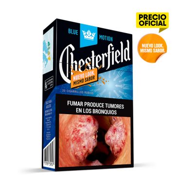 Chesterfield Blue Motion Box 20