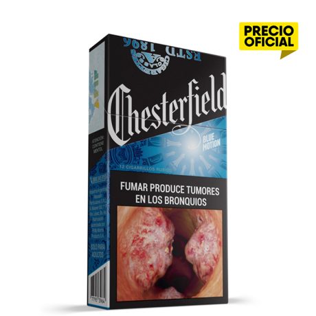 Chesterfield Blue Motion Box 12 - Cigarrillos Online