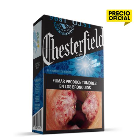 Chesterfield Blue Motion Box 20 - Cigarrillos Online