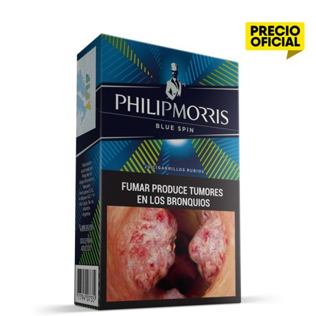 Philip Morris Blue Spin Box 20
