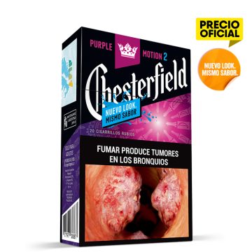 Chesterfield Purple Motion 2 BOX 20