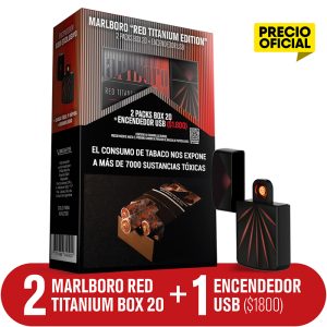 Combo Marlboro Red Titanium Edition