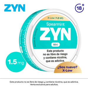 ZYN Spearmint 1.5mg.