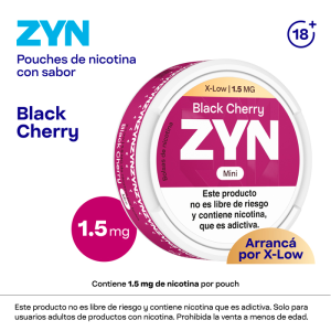 ZYN Black Cherry 1.5mg.
