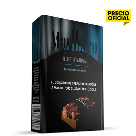 Marlboro Blue Titanium - Cigarrillos Online