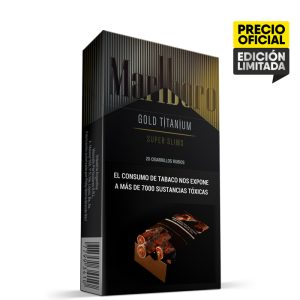 Marlboro Gold Titanium Super Slims Box 20