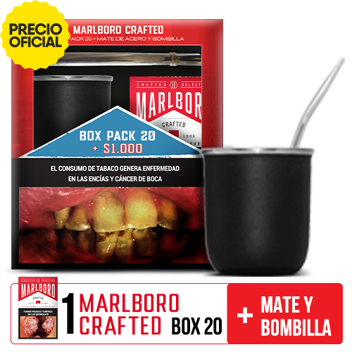 Combo Marlboro Crafted Red Mate Cigarrillos Online